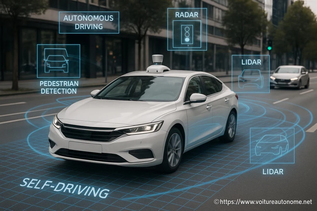 Fonctionnement et technologies de la voiture autonome