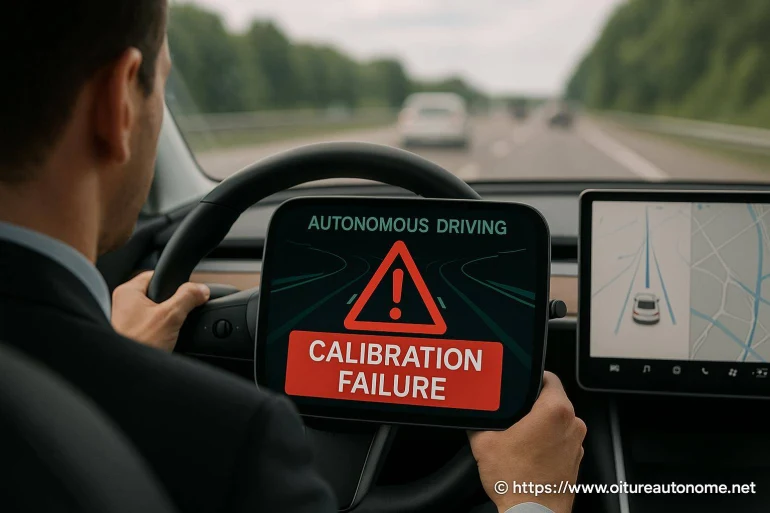 Calibration défectueuse : quels dangers pour la conduite autonome