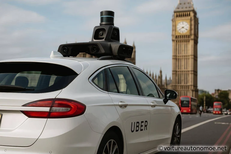 Uber teste ses voitures autonomes dans les rues de Londres avant l'expansion en Europe