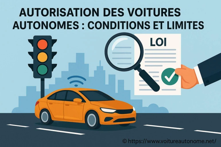 Autorisation des voitures autonomes : quelles conditions et limites pour rouler en sécurité ?