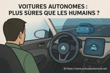 Voitures autonomes : sont-elles vraiment plus sûres que les humains ?