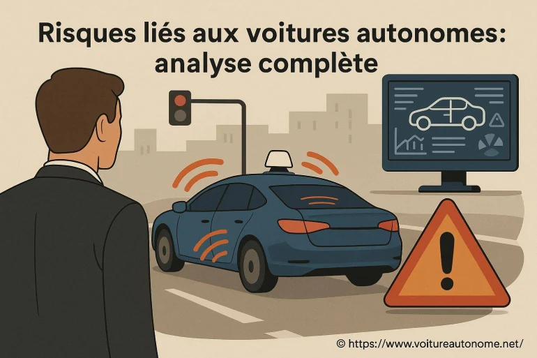 Risques liés aux voitures autonomes : une analyse complète des dangers potentiels