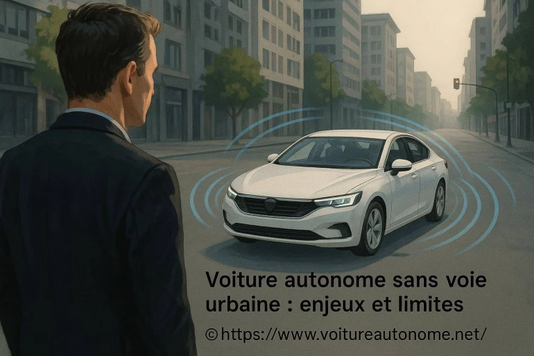 Voiture autonome sans voie urbaine : quels sont les enjeux et les limites