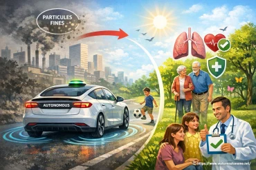 Voiture autonome sans particules fines : quels bénéfices pour la santé