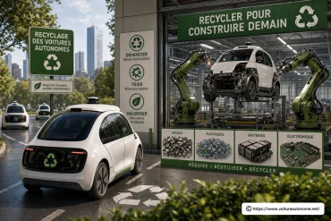 Recyclage des voitures autonomes sans voie dédiée : quels enjeux et solutions