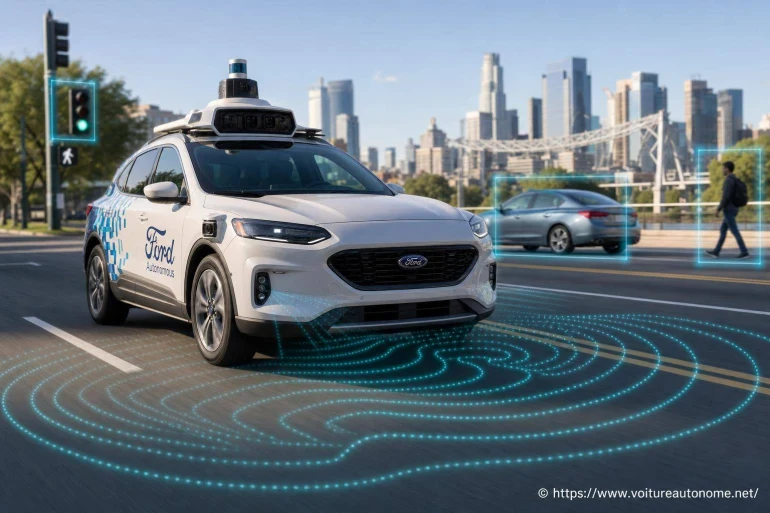 Ford autonome : modèles, technologies et stratégie du constructeur