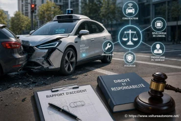 Responsabilité en cas d'accident avec une voiture autonome : qui est responsable ?