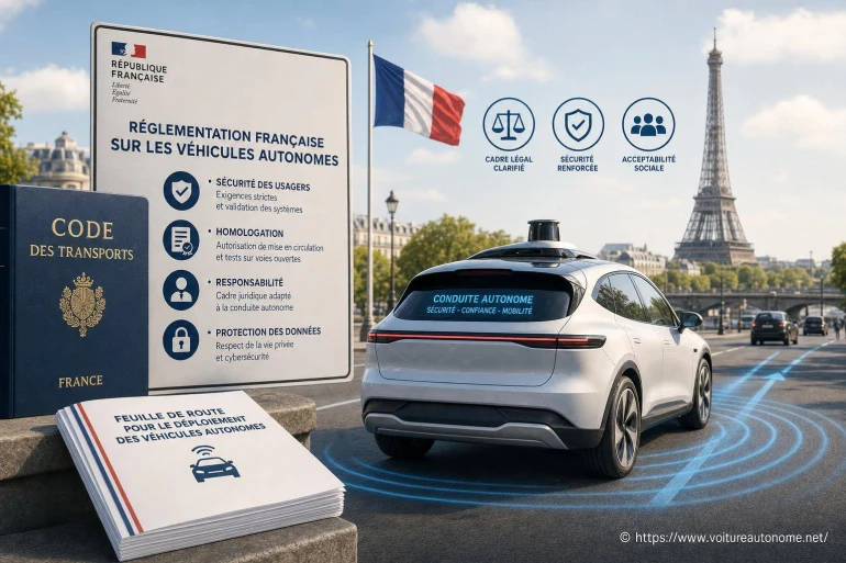 Réglementation française sur les véhicules autonomes : ce qu’il faut savoir