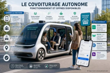 Le covoiturage autonome : fonctionnement et offres disponibles