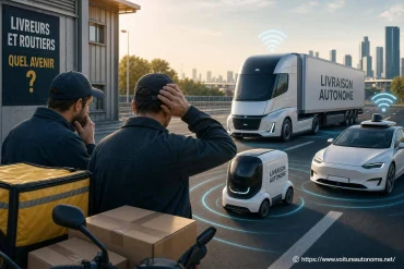 Livreurs et routiers : quels impacts des voitures autonomes ?