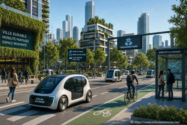 Zones urbaines et voitures autonomes : quels changements ?