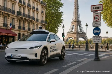 Peut-on utiliser une voiture autonome à Paris ?