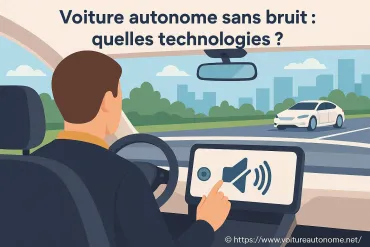 Voiture autonome sans bruit : quelles technologies innovent le silence ?