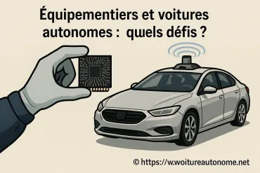 Équipementiers et voitures autonomes : quels défis pour l'industrie automobile ?
