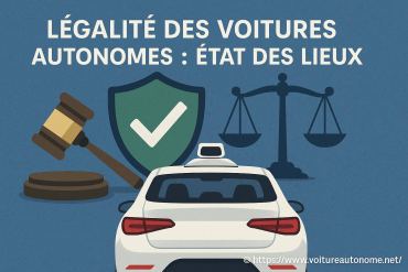 Légalité des voitures autonomes : quel est l'état des lieux actuel ?