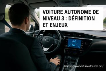 Voiture autonome de niveau 3 : définition, fonctionnement et enjeux majeurs