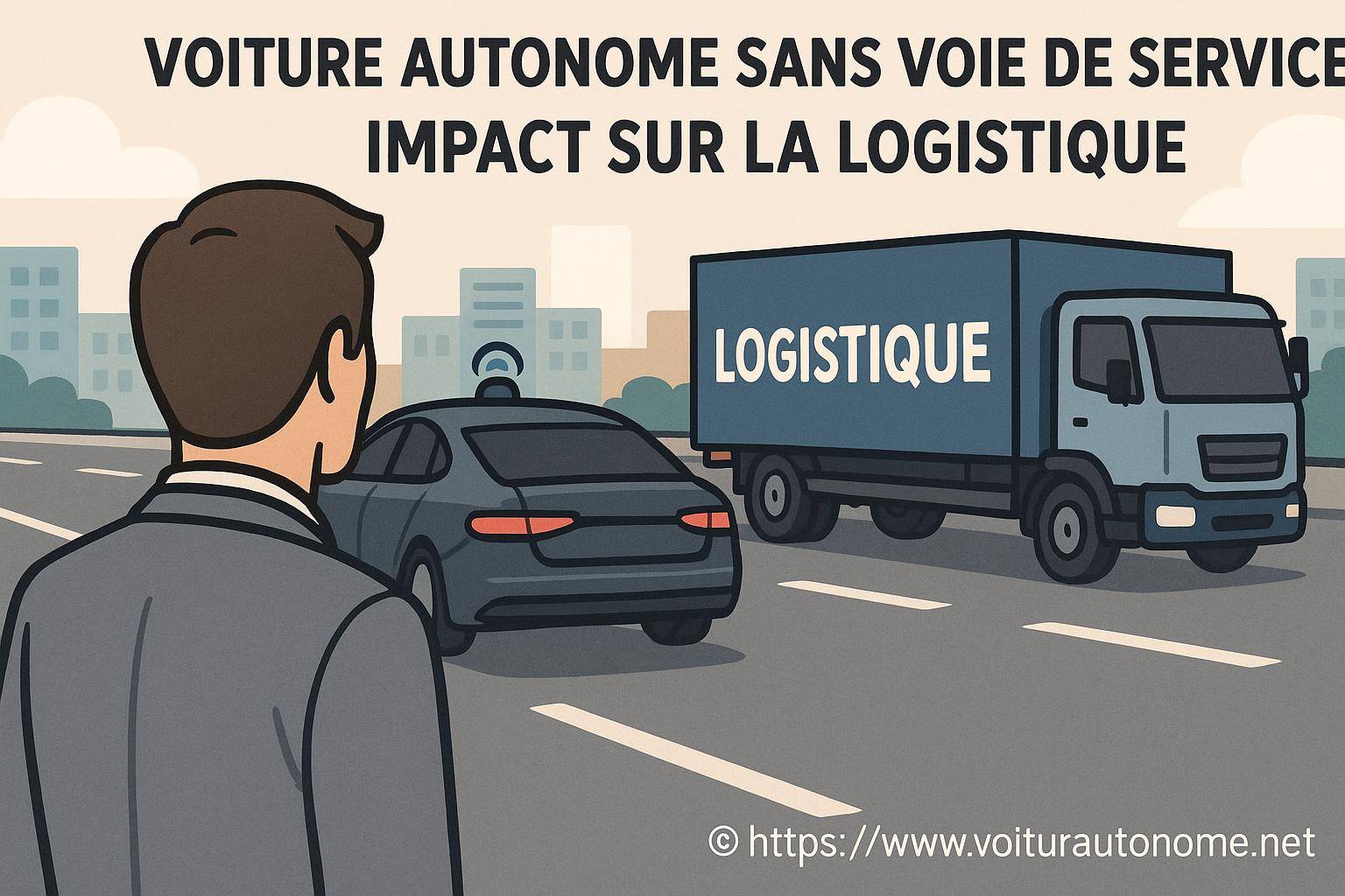 Voiture autonome sans voie de service : quel impact sur la logistique ?