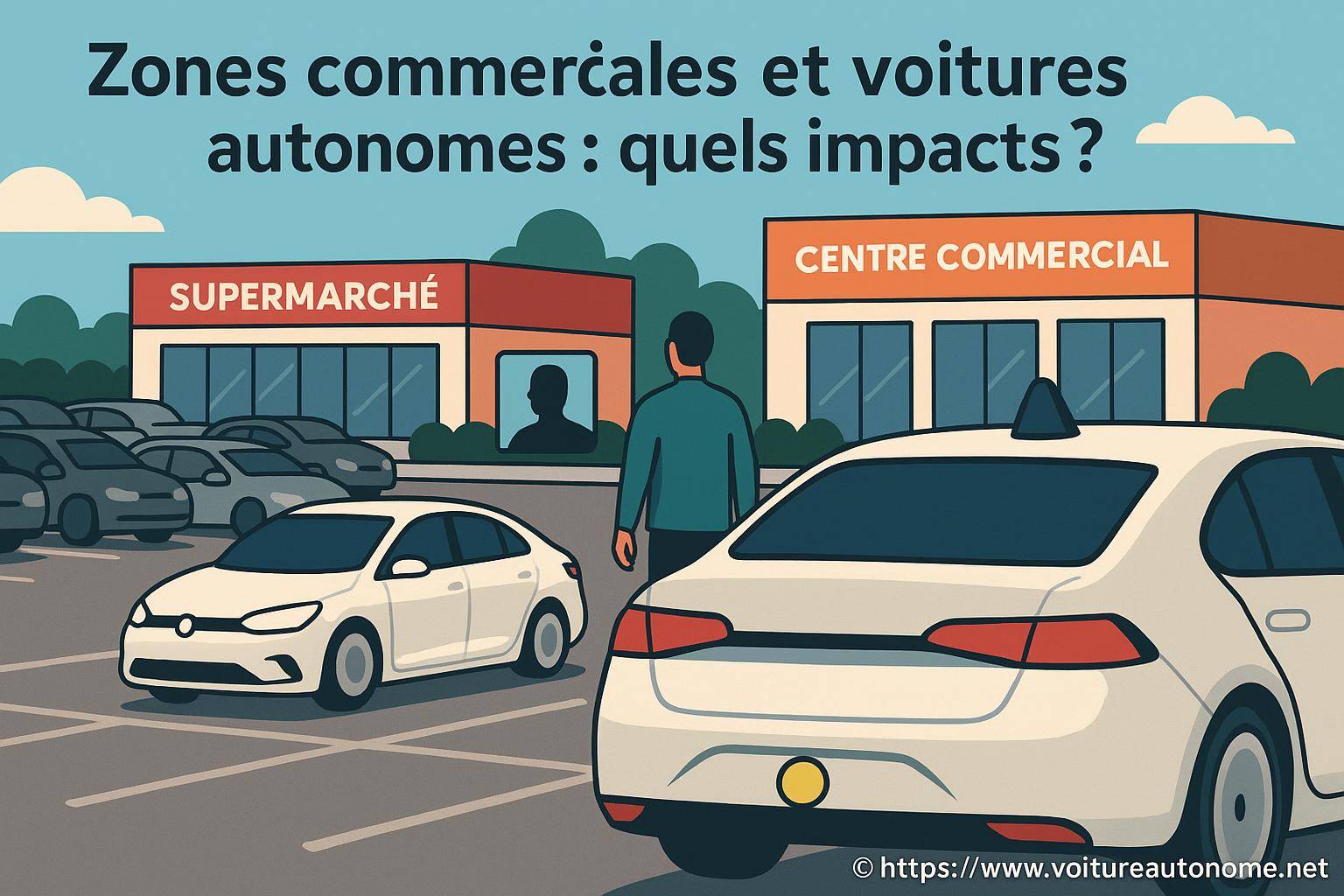 Zones commerciales et voitures autonomes : quels impacts sur la mobilité et le commerce ?