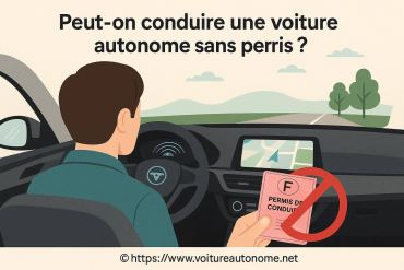 Peut-on conduire une voiture autonome sans permis ?