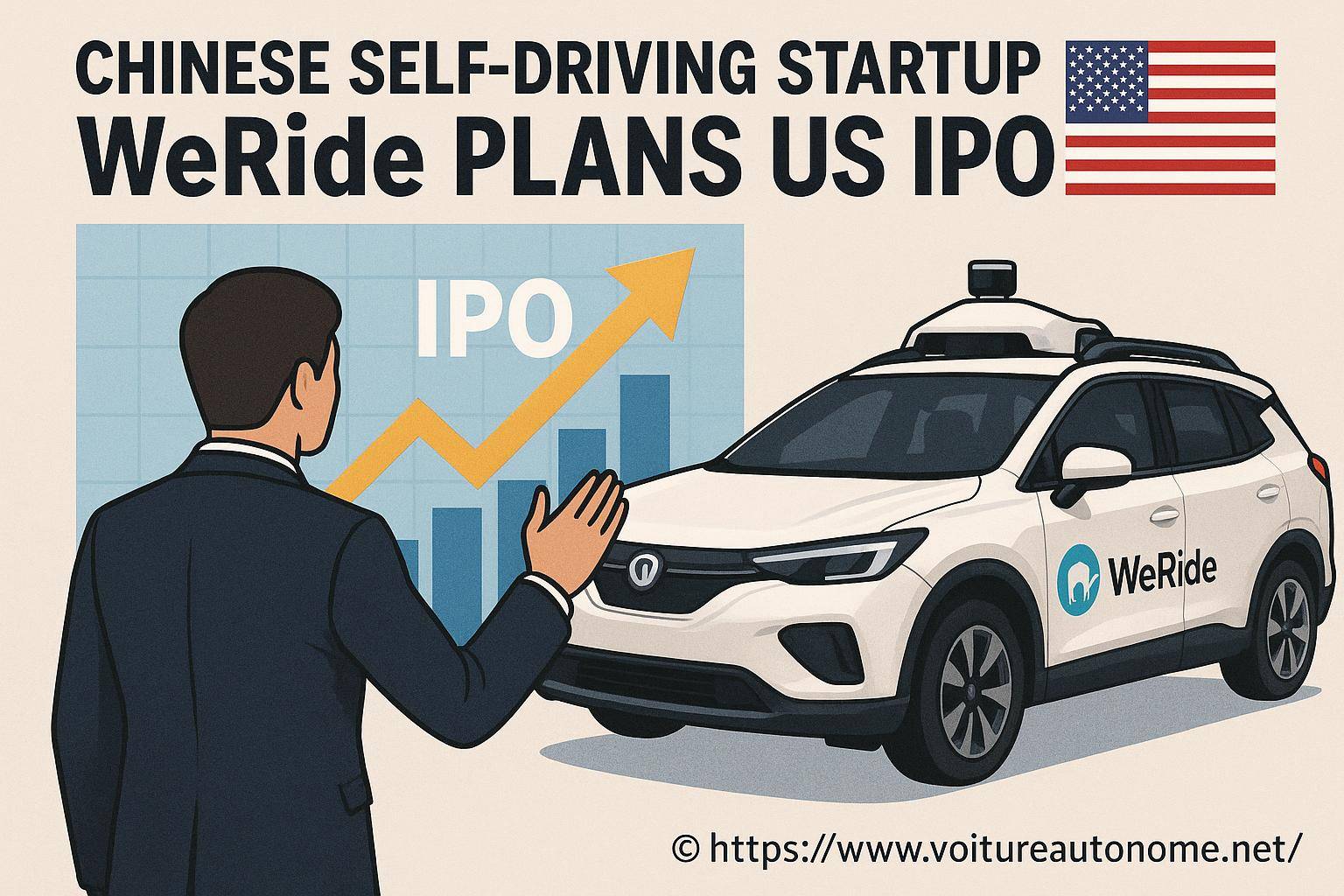 WeRide prépare une introduction en bourse aux États-Unis en 2025
