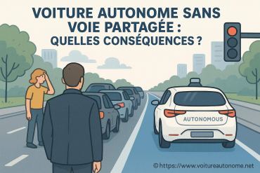 Voiture autonome sans voie partagée : quelles conséquences pour la circulation ?