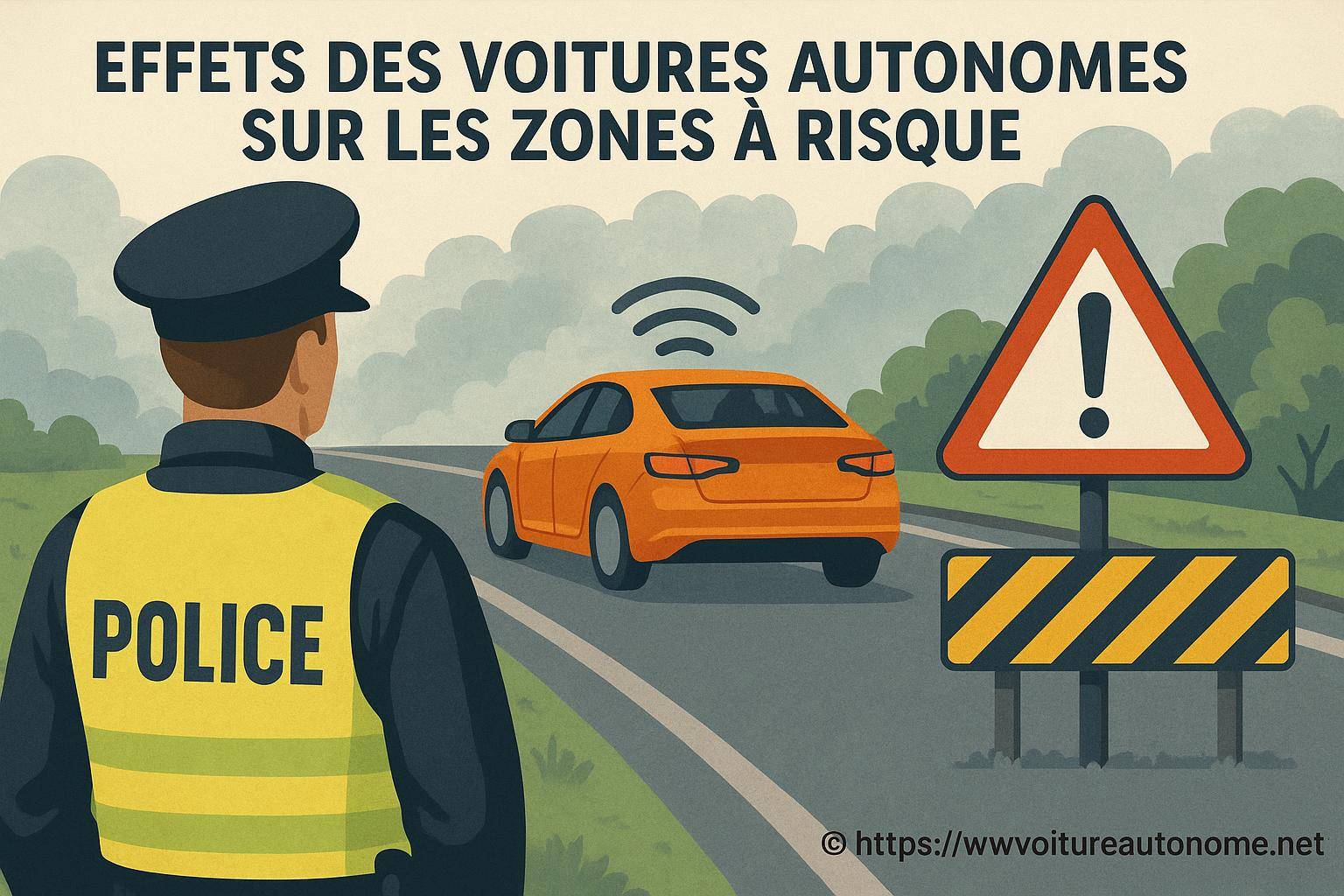 Effets des voitures autonomes sur les zones à risque : quels changements attendre ?
