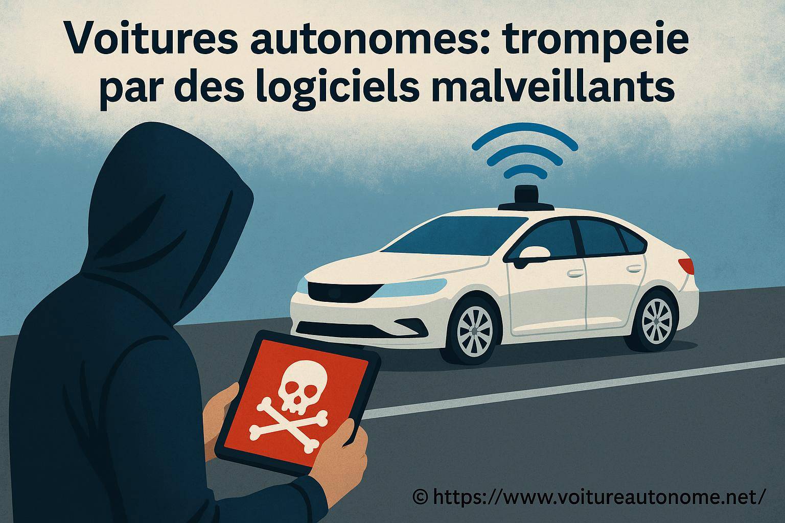 Voitures autonomes : comment les logiciels malveillants peuvent tromper les systèmes