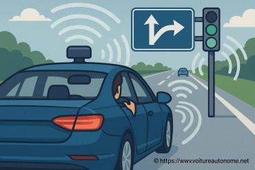 Communication avec les infrastructures routières : comment optimiser les échanges pour la voiture autonome
