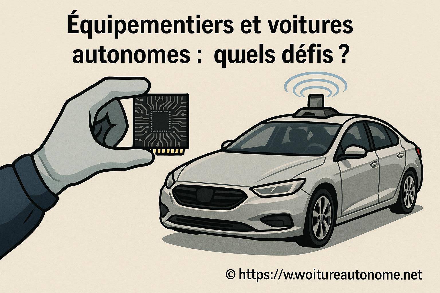 Équipementiers et voitures autonomes : quels défis pour l’industrie automobile ?
