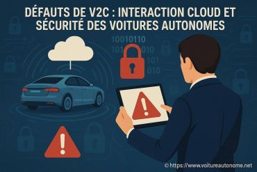 Défauts de V2C : quels impacts sur l’interaction cloud et la sécurité des voitures autonomes ?