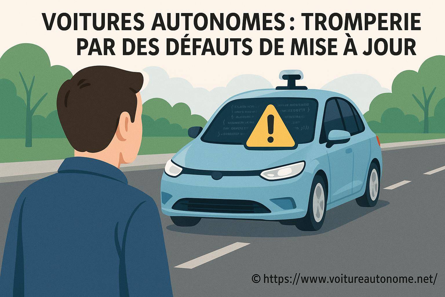 Voitures autonomes : quand les défauts de mise à jour trompent les conducteurs