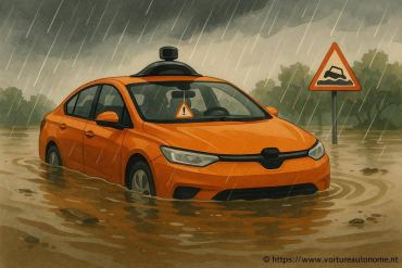 Conséquences des voitures autonomes en zones inondables : quels impacts et risques