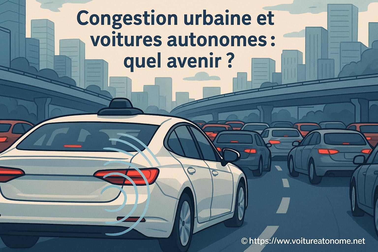 Congestion urbaine et voitures autonomes : quel avenir pour nos villes ?