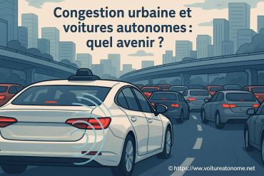 Congestion urbaine et voitures autonomes : quel avenir pour nos villes ?