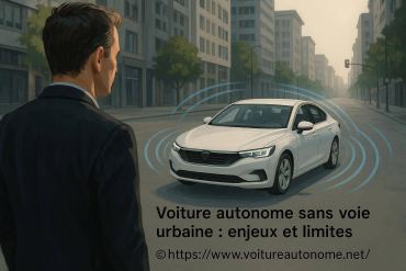 Voiture autonome sans voie urbaine : quels sont les enjeux et les limites