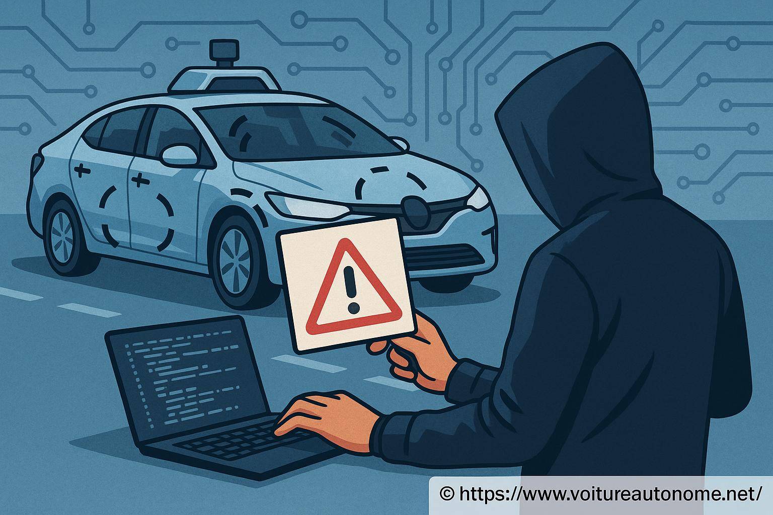 Voitures autonomes : comment les vulnérabilités facilitent la tromperie