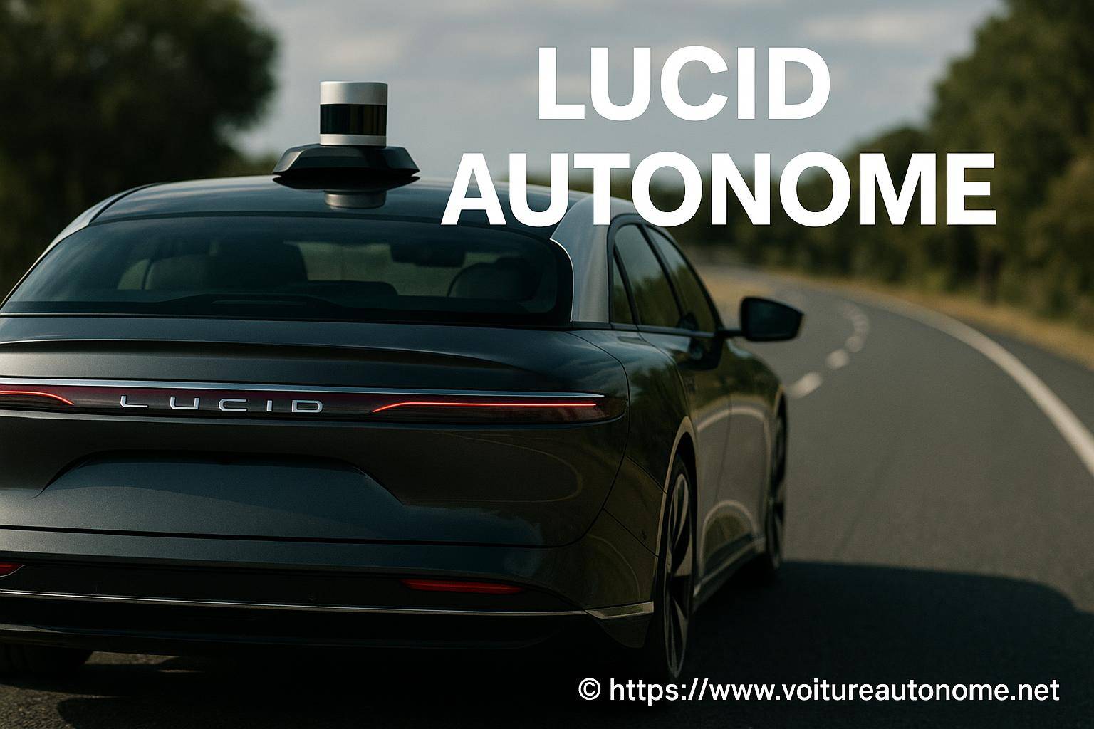 Lucid autonome : quelles innovations pour la conduite sans chauffeur