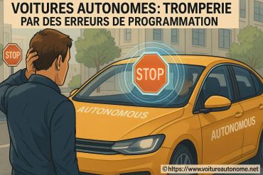 Voitures autonomes : comment des erreurs de programmation peuvent tromper le système