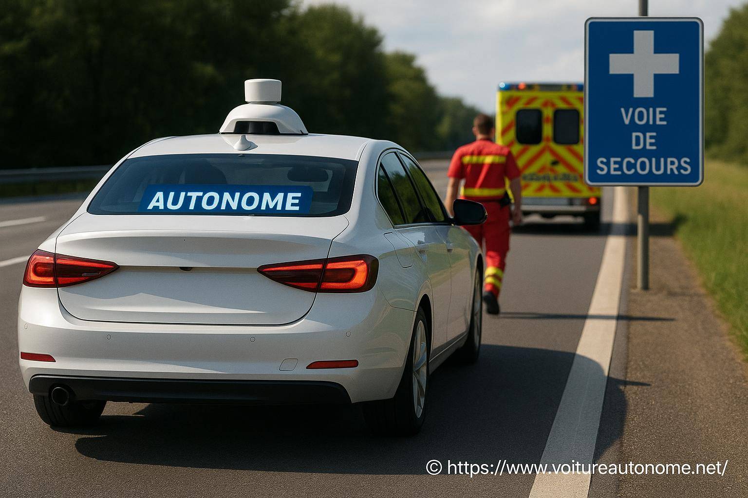Voiture autonome et voie de secours : comment garantir sécurité et gestion des urgences