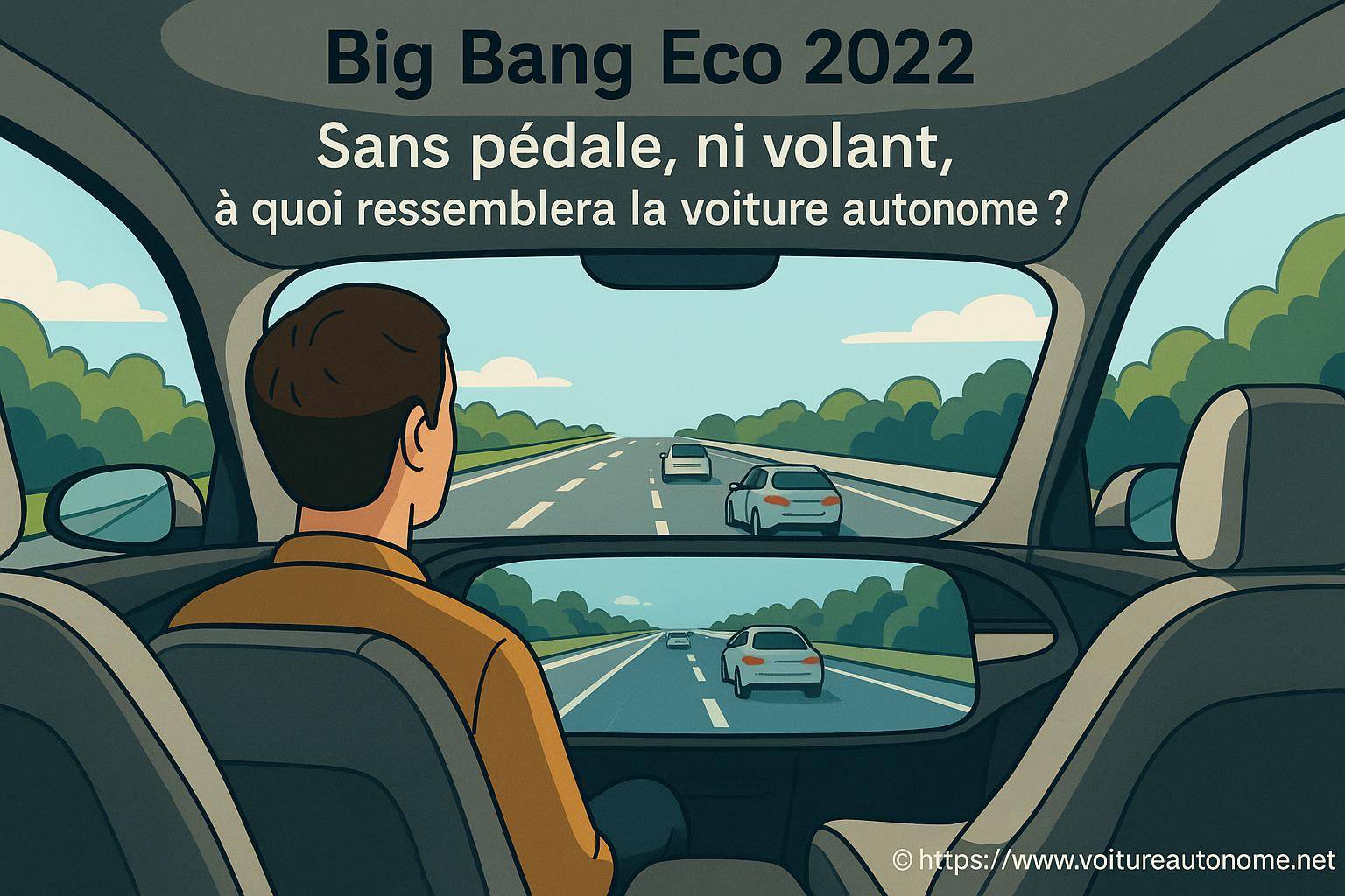 Big bang eco 2025 : à quoi ressemblera la voiture autonome sans pédale ni volant
