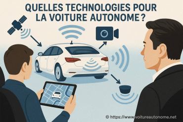 Quelles technologies pour la voiture autonome ?