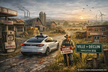 Conséquences des voitures autonomes en zones rurales en contraction : quels impacts pour les territoires ?
