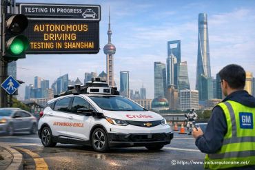 Gm obtient le feu vert pour tester la conduite autonome à shanghai